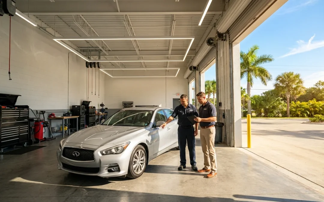 What Causes Paint Fading, Peeling, and Clear Coat Failure on Florida Vehicles?