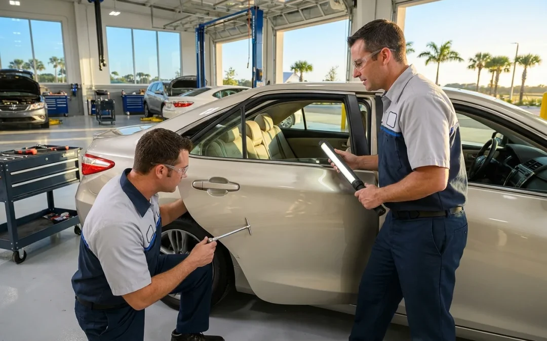 When Does a Dent Need More Than Paintless Dent Repair?